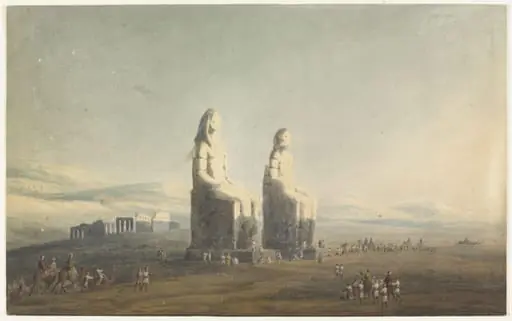 In the Plain of Thebes - Egypt
