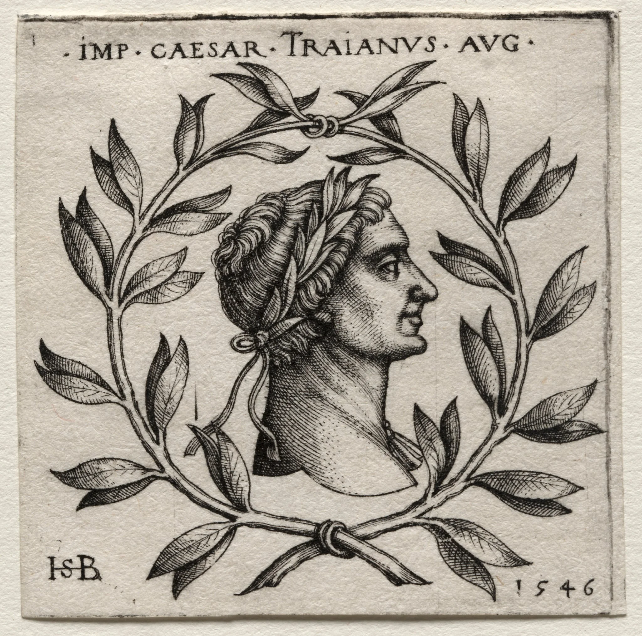 Trajan, by Sebald Beham, 1546
