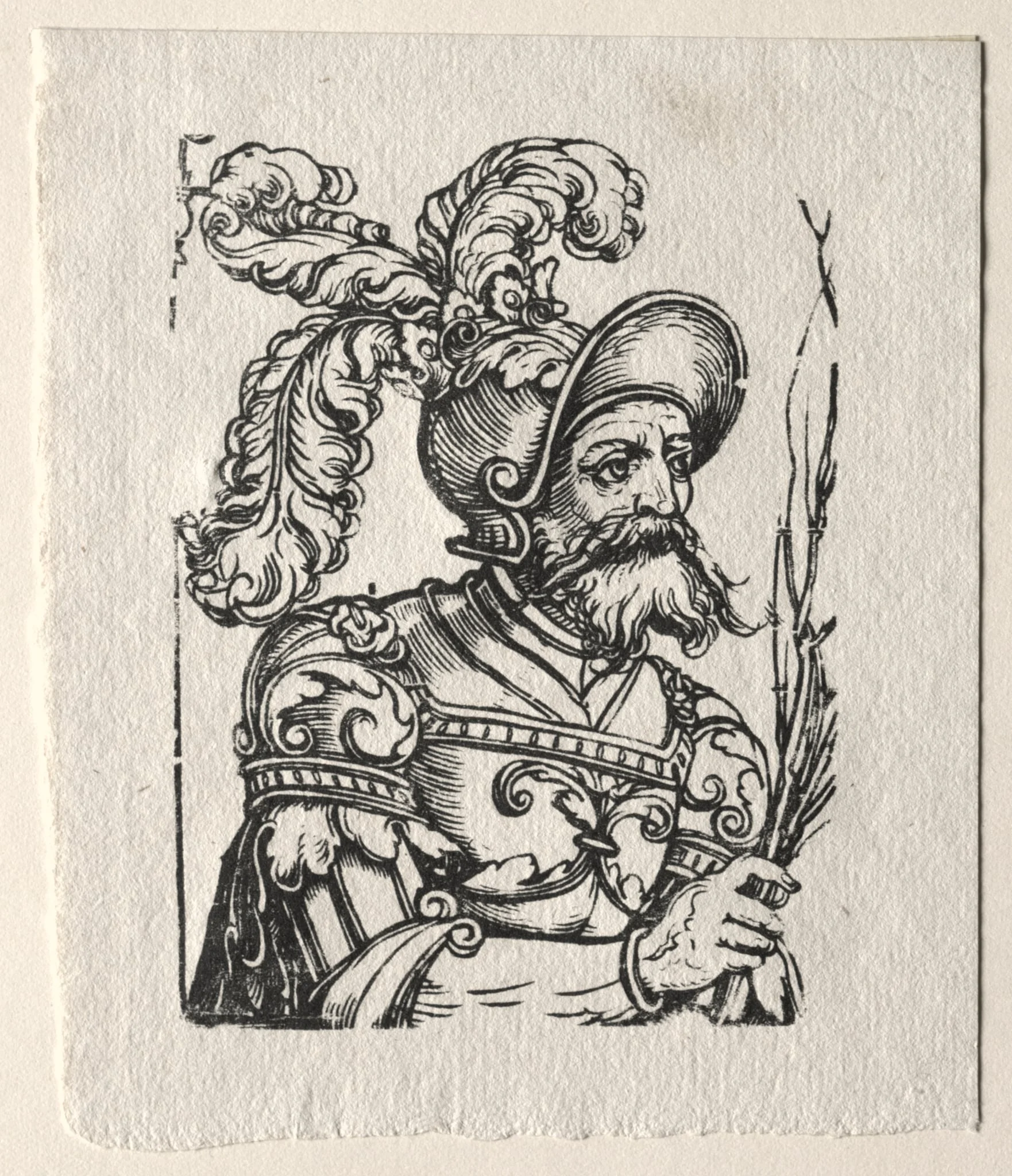 Tyrants of the Old Testament:  Saul, by Georg Pencz, 1535