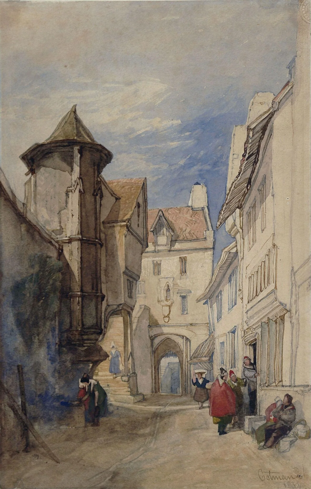 A Gateway in a Norman Town