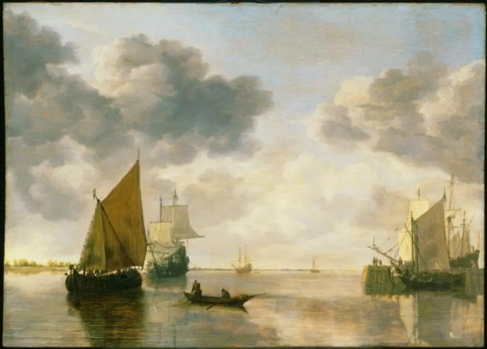 Ships on a calm Sea