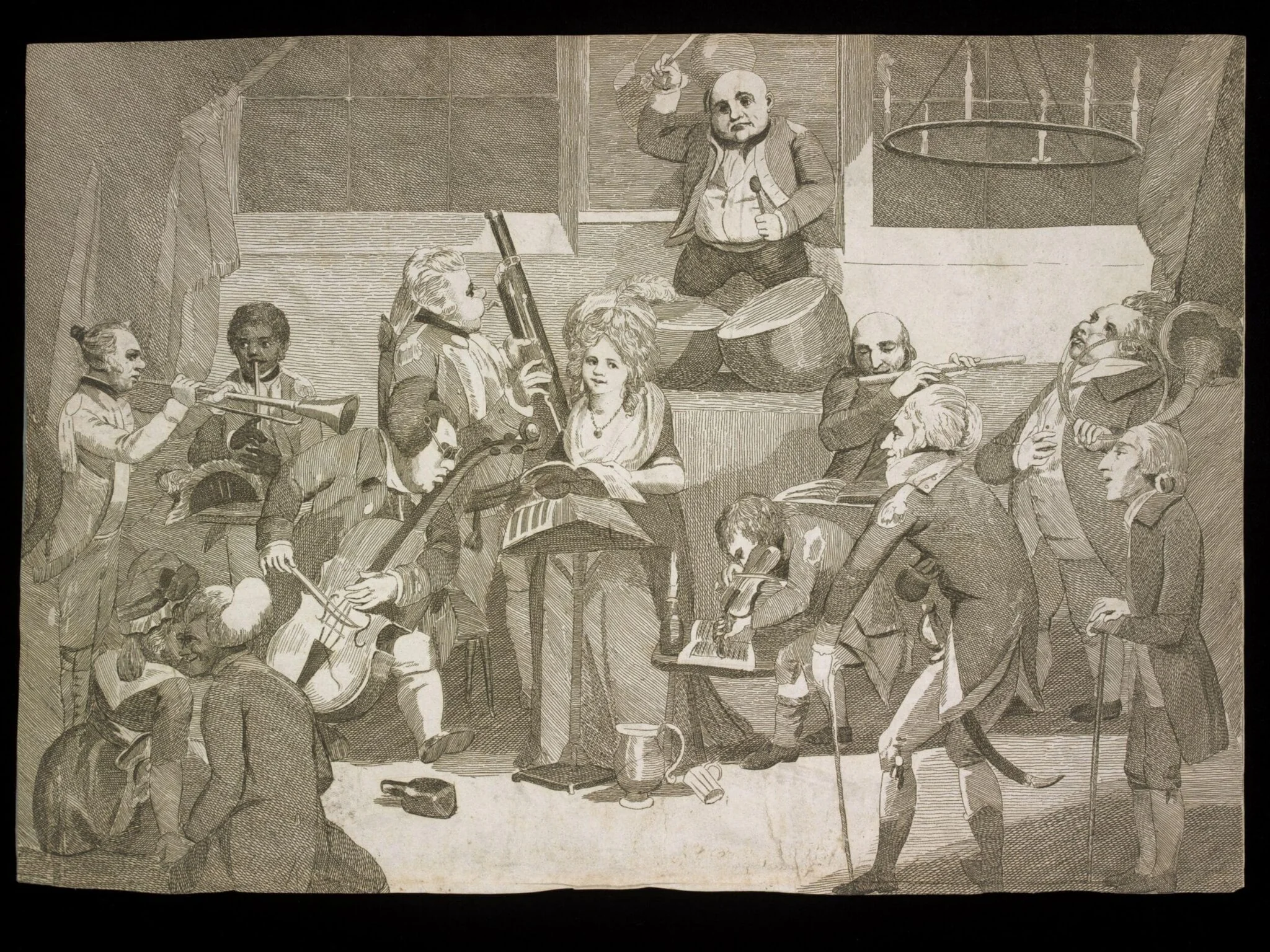 H Beard Print Collection, by Abraham Hume, 1750