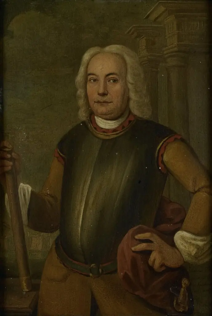 Portrait of Johannes Thedens (1680-1748). Gouverneur-generaal (1741-43)