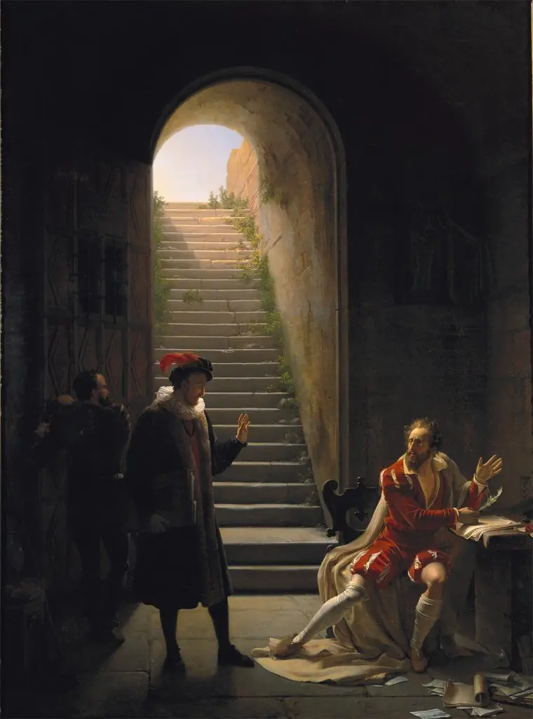 Montaigne Visiting Torquato Tasso in Prison