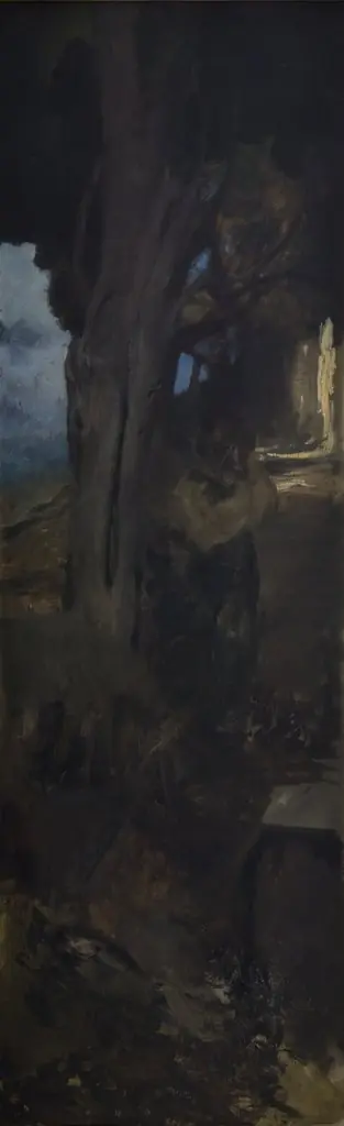 Study of a Tree from the Garden of Villa Aldobrandini in Frascati