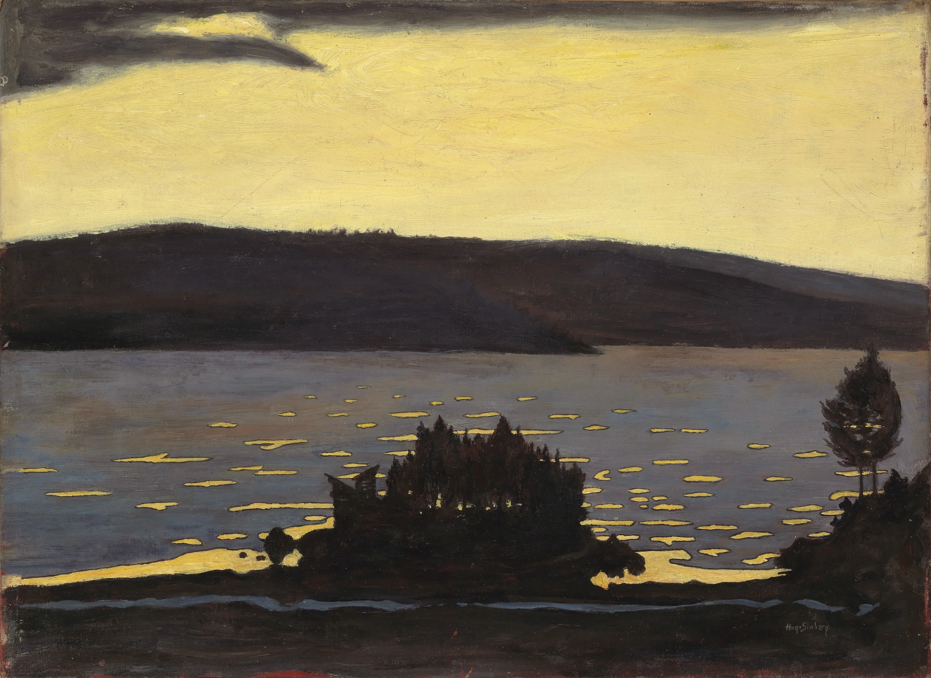 Spring Evening During the Break-Up of the Ice