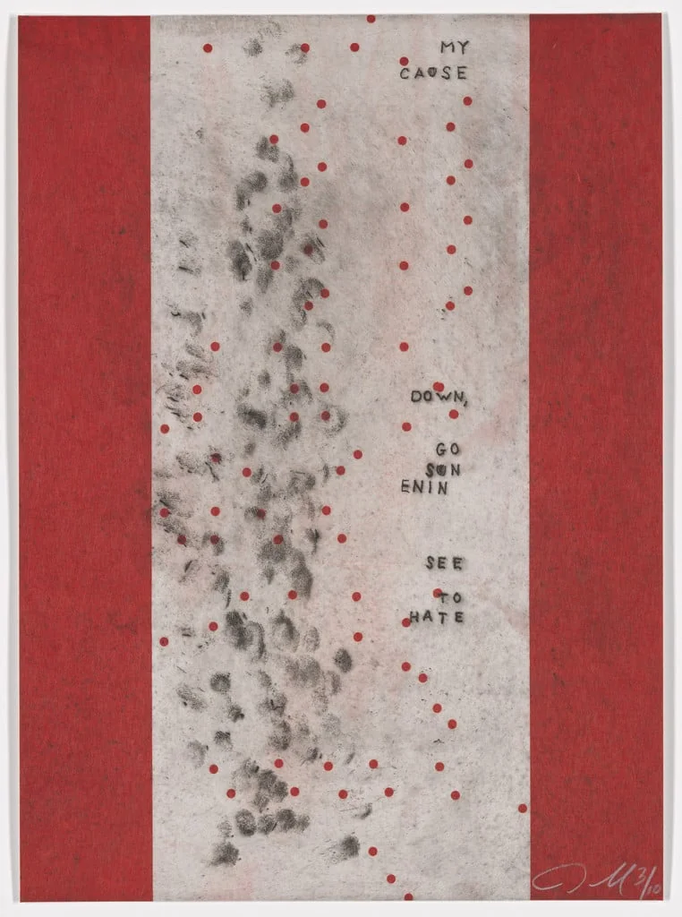 Untitled, by Jason Moran, ink, 2018