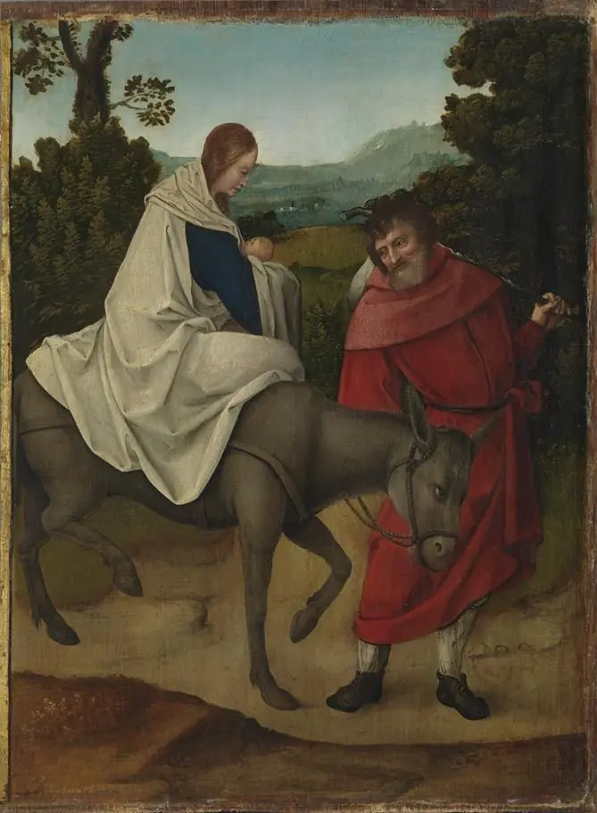 The flight into Egypt