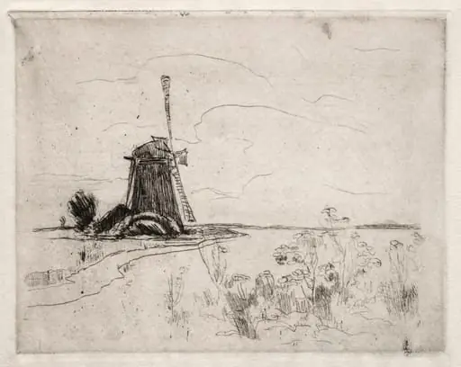 Mill and Weeds, Holland