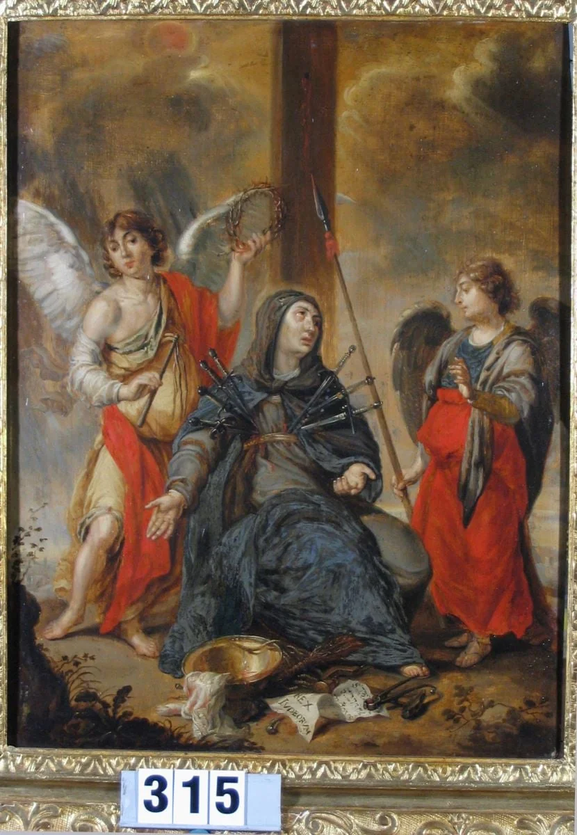 Chinurile Mariei, by Abraham van Diepenbeeck, 1645