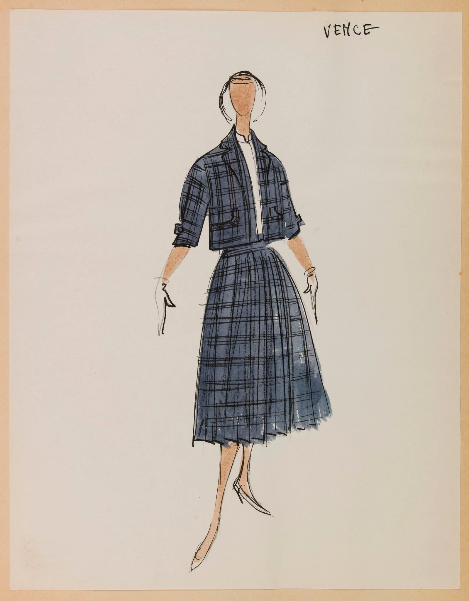 Vence, by Marie-Louise Carven, 1956
