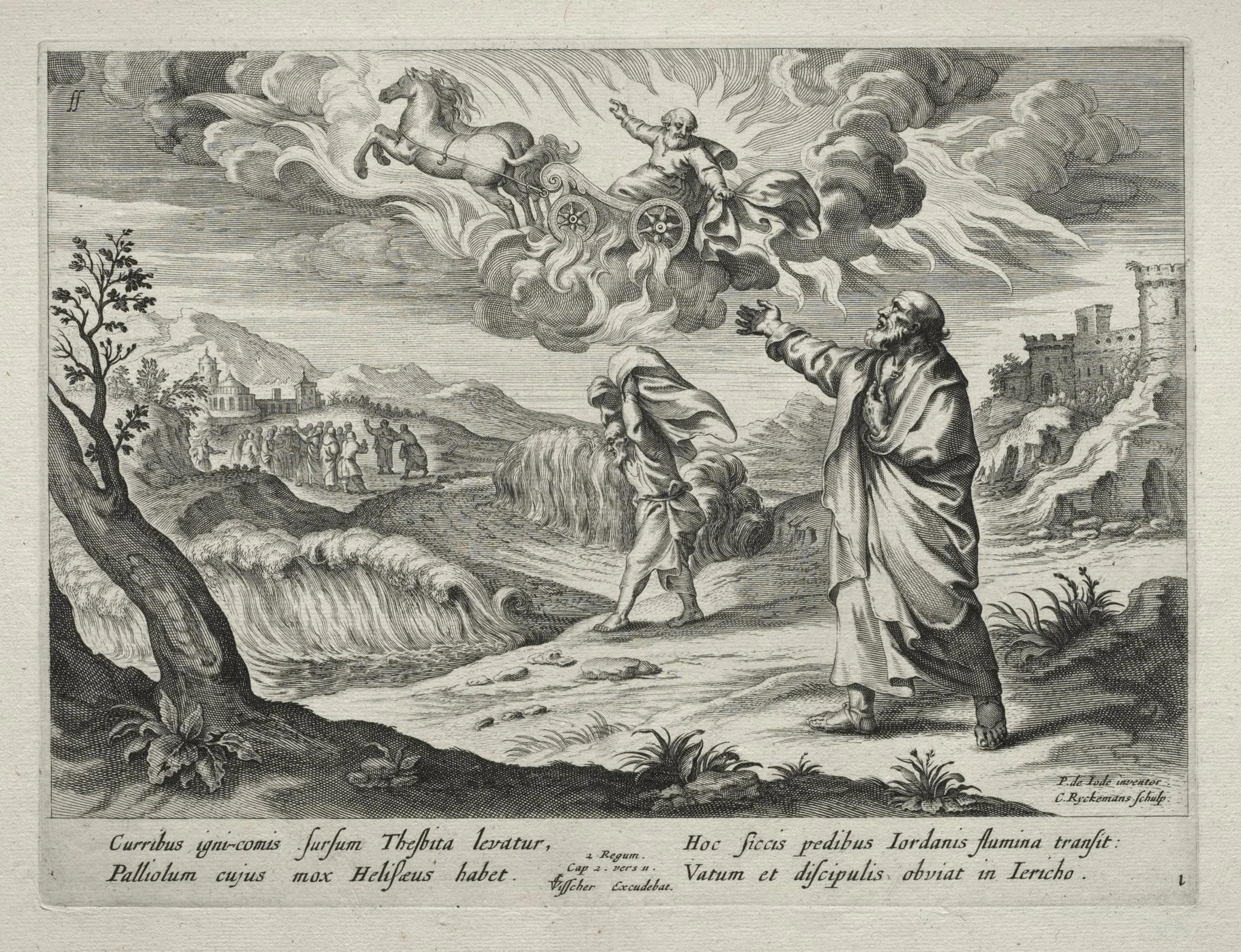 The Story of Elisha, by Nicolaes Rijckmans, 1643
