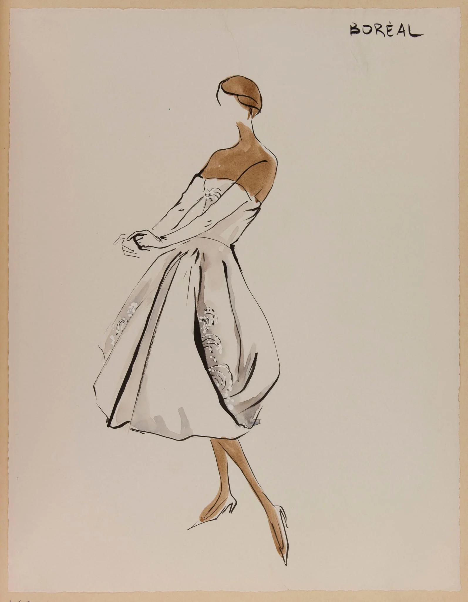 Boréal, by Carven, 1956