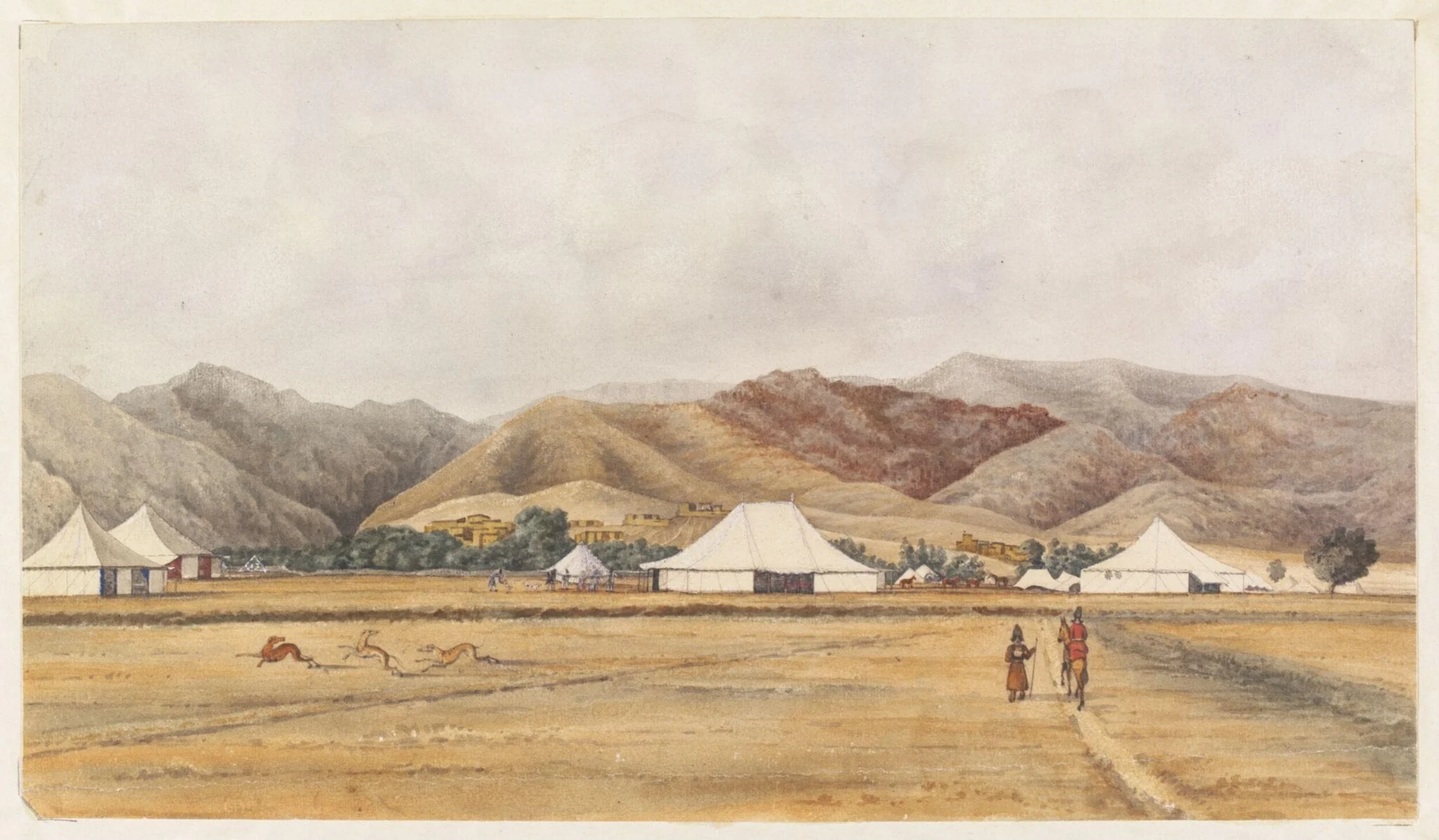 Camp at Aveen near Tehran