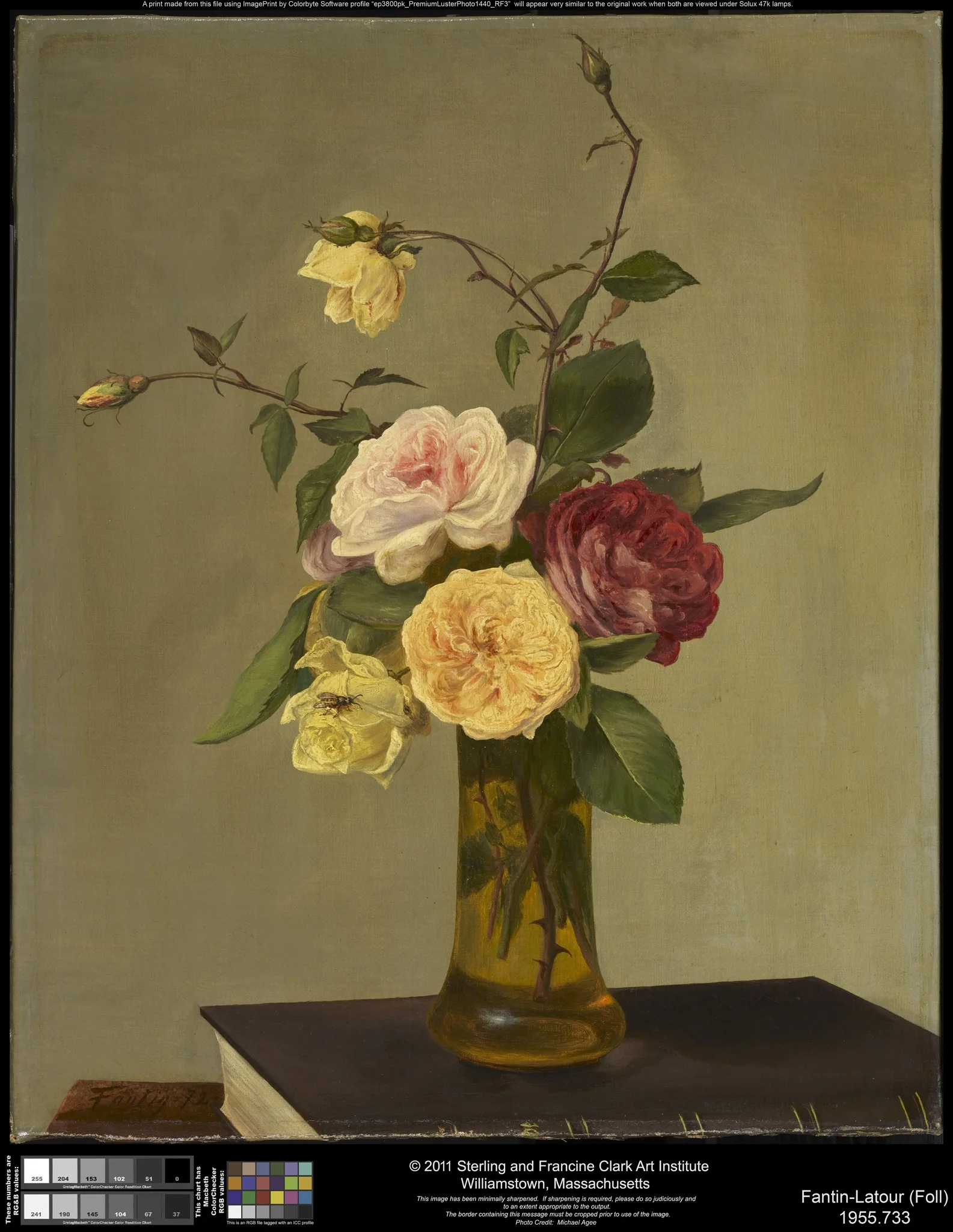 Roses in a Vase