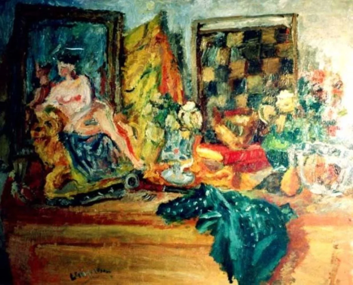 Natură statică, by Lucian Grigorescu, unspecified