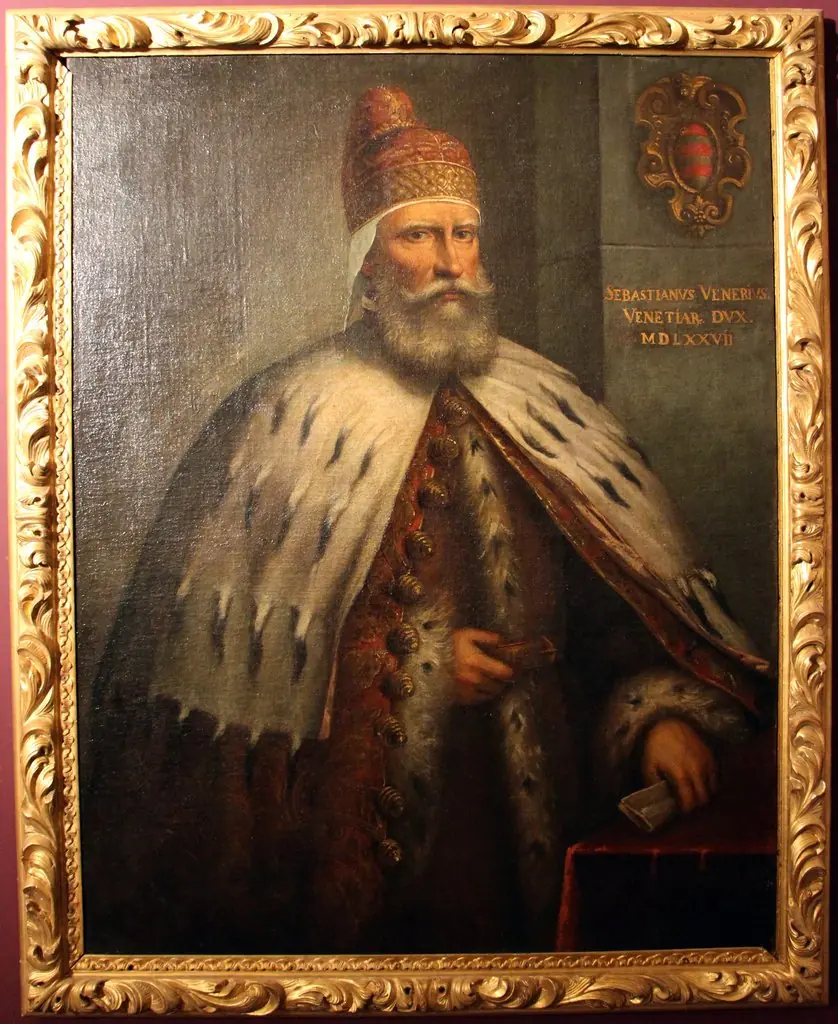 Portrait of Doge Sebastiano Venier