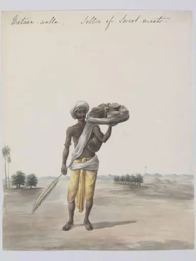 A sweetmeat-seller