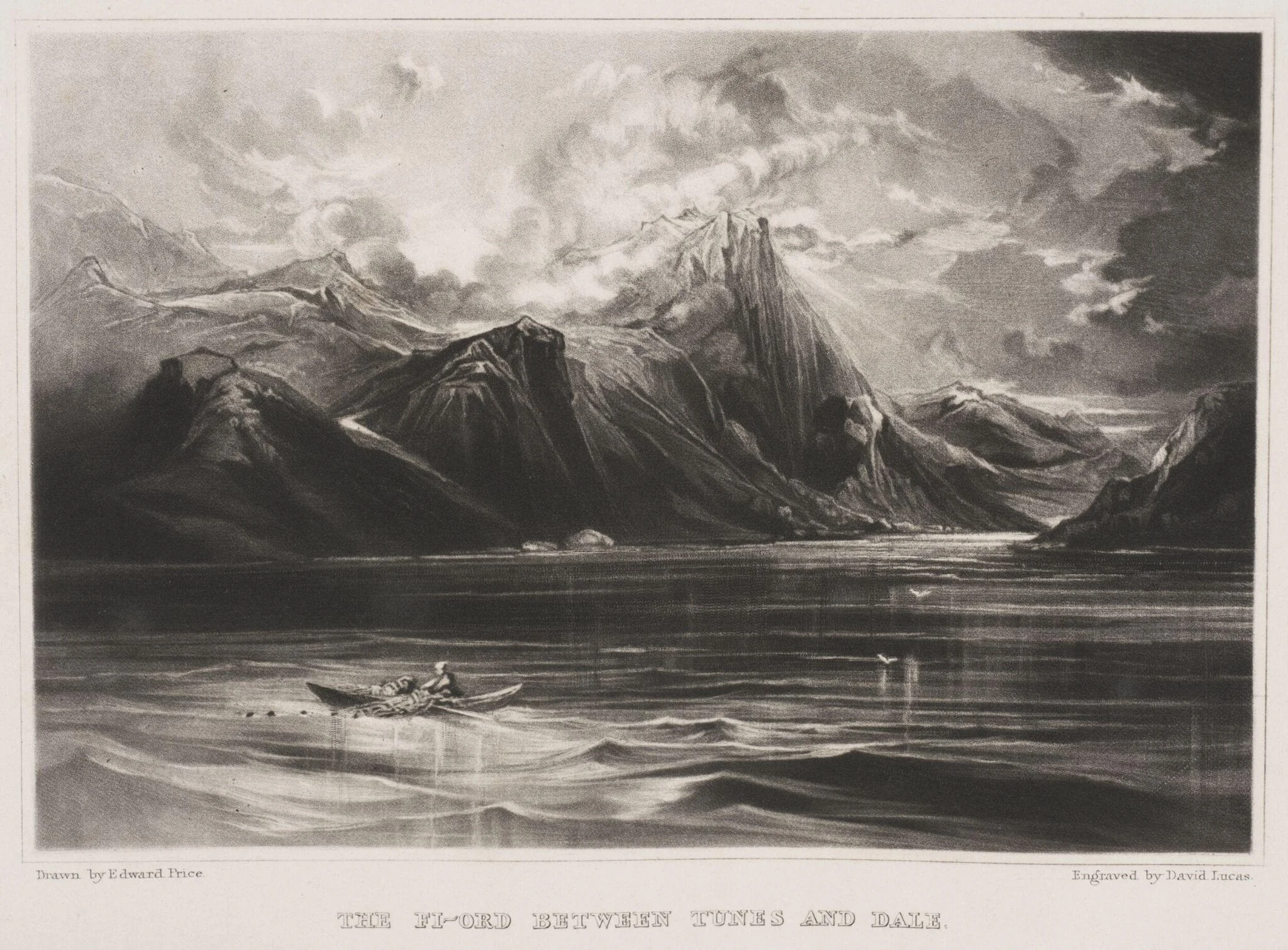 The Fi-ord Between Tunes and Dales, by Edward Price, 1834