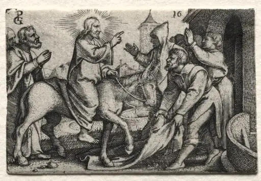 The Life of Jesus Christ:  Christ Entering Jerusalem