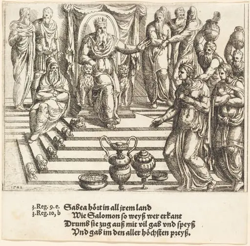 Queen of Sheba's Visit to Solomon