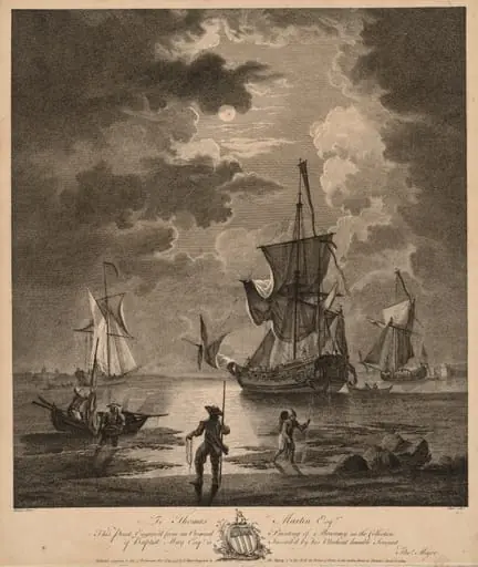 A View of the Sea by Moonlight