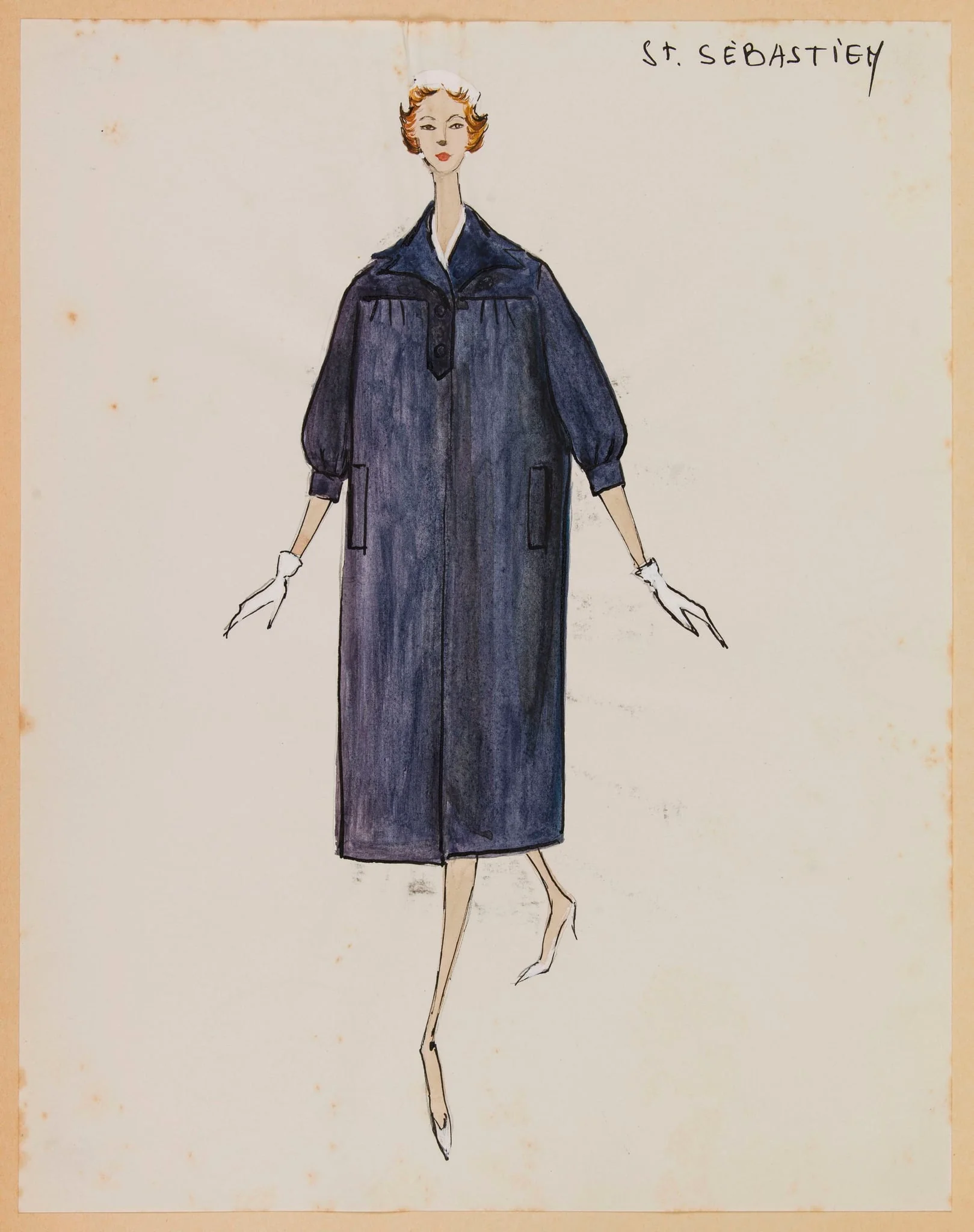 Saint Sébastien, by Marie-Louise Carven, 1956
