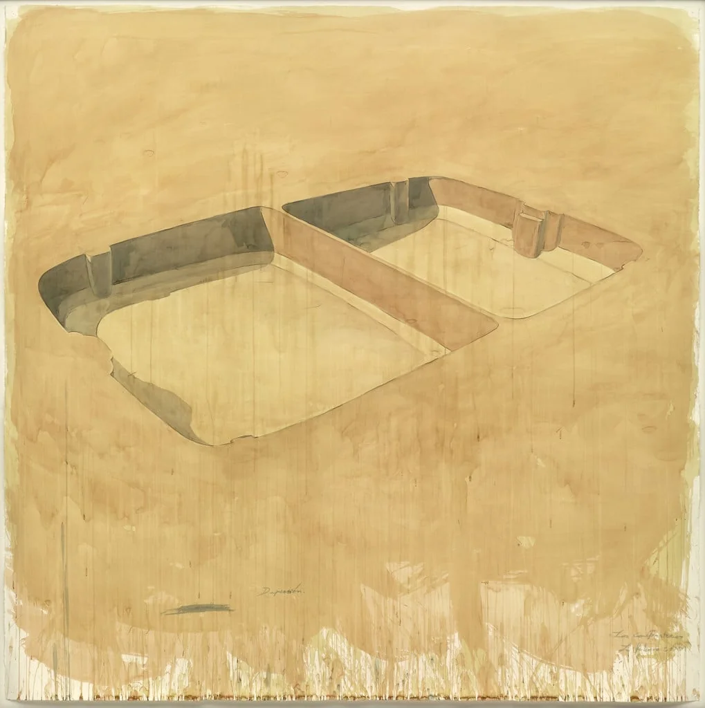 Untitled, by Marco Castillo, Dagoberto Rodriguez Los Carpinteros, watercolor, 2003