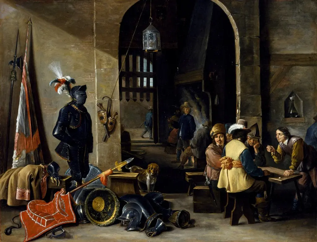 Soldiers Playing Dice
