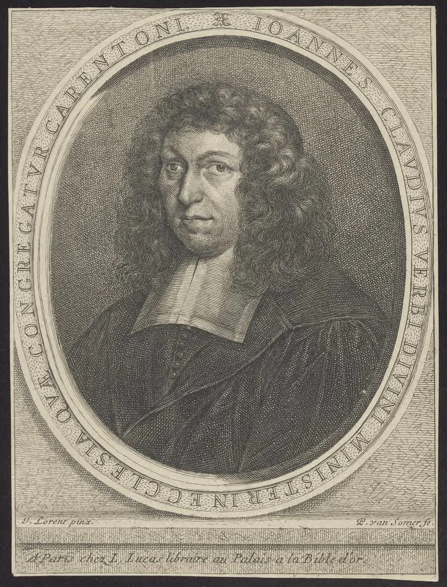 Portrait of Jean Claude [Ministre de Charenton]