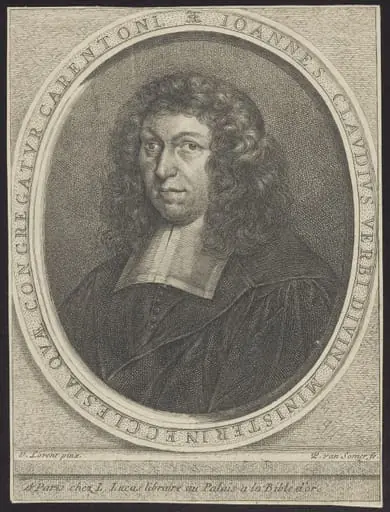 Portrait of Jean Claude [Ministre de Charenton]