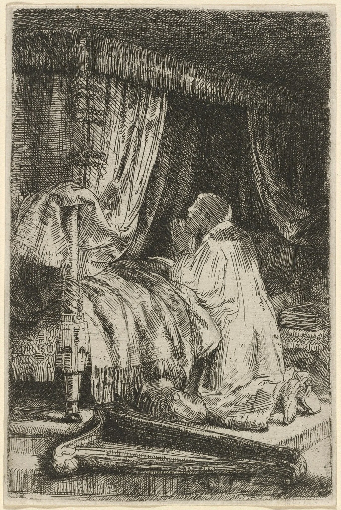 David in Prayer