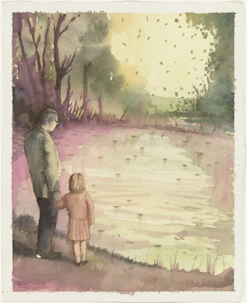 Untitled, by Christopher Orr, watercolor, 2003