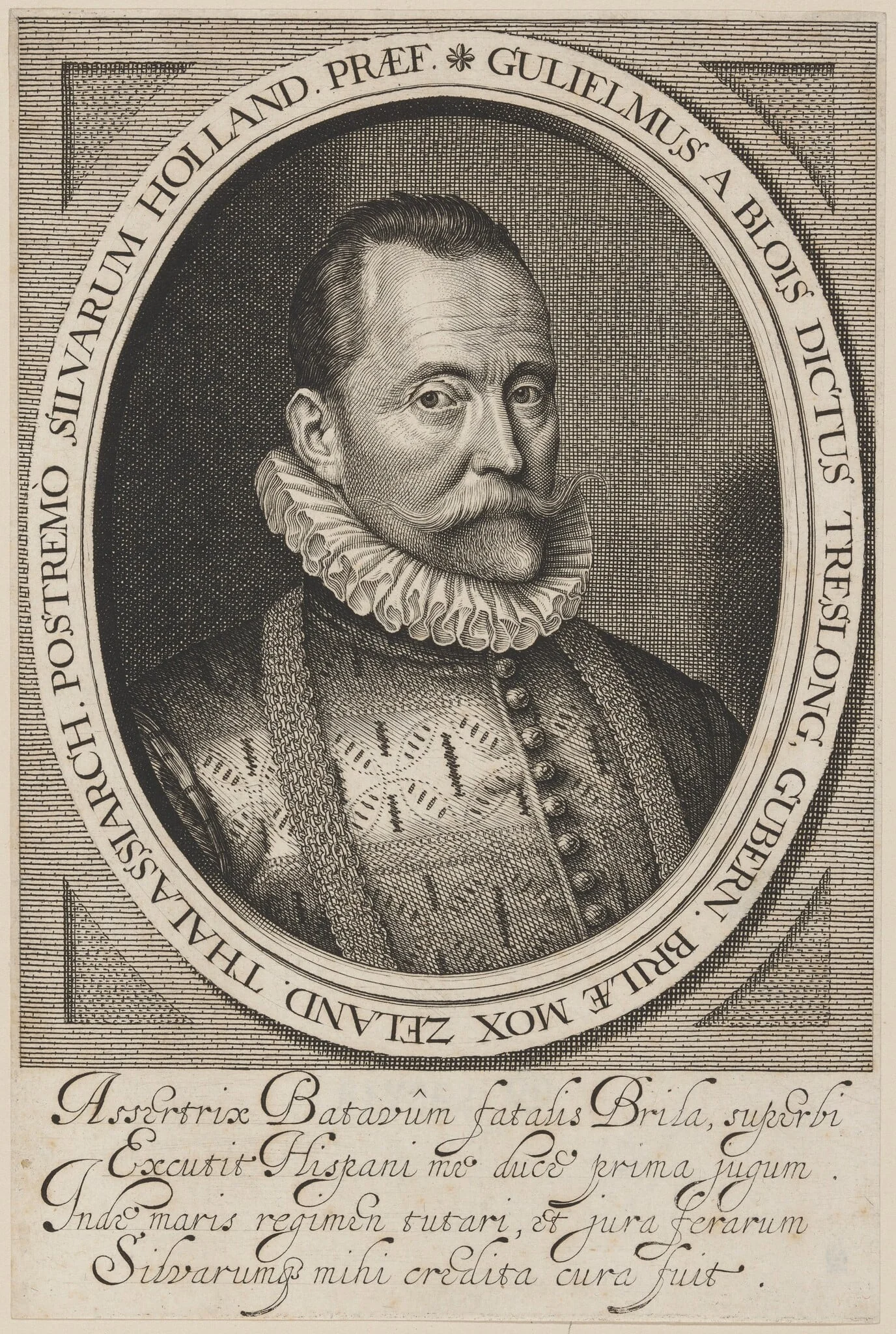 William Trealong of Blois, by Unknown 19th Century, ink, 1850
