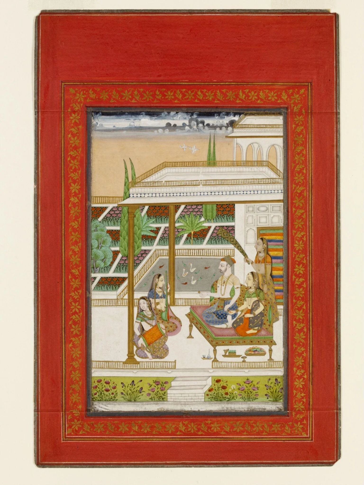 Pancam Ragini, by Unknown, paint, 1770