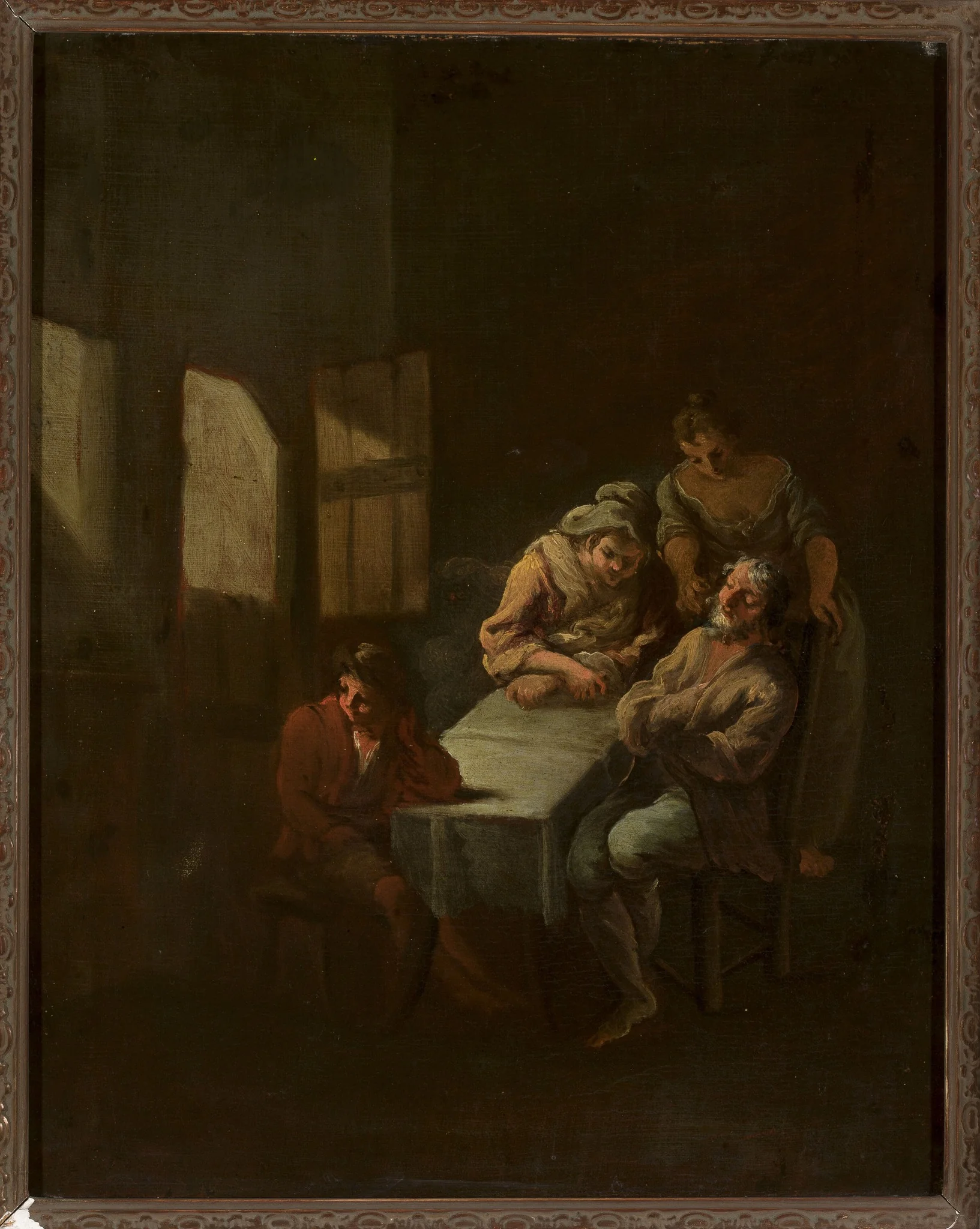 Scene in an interior