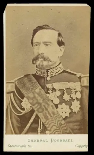 A portrait of 'General Bourbaki'