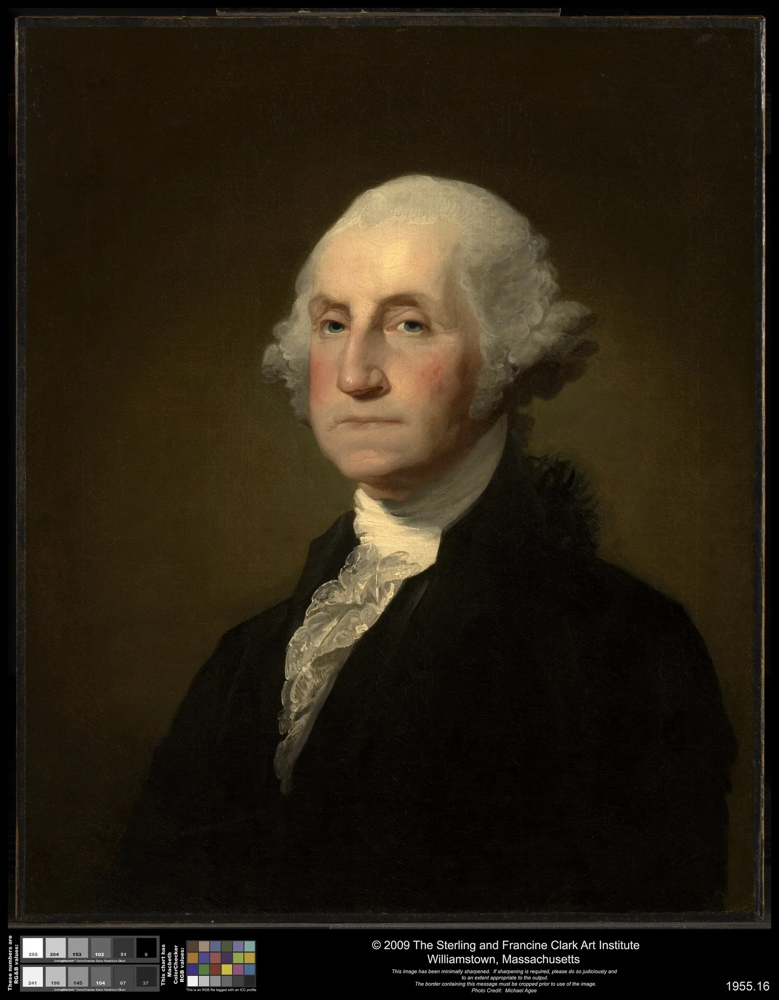 George Washington, by Gilbert Stuart, oil, 1803