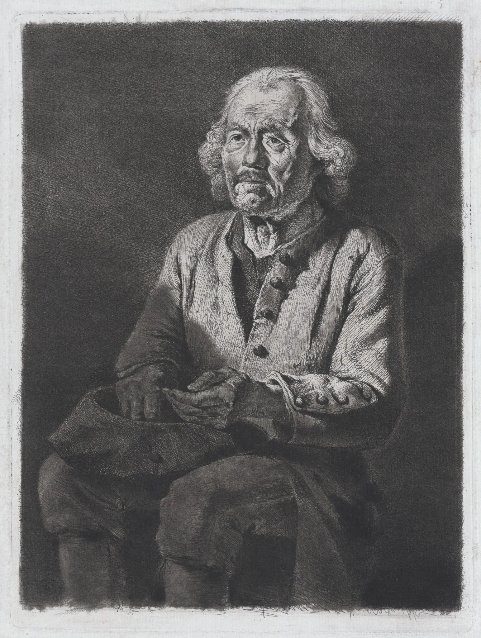 Old Gérard, Peasant from Chasselay