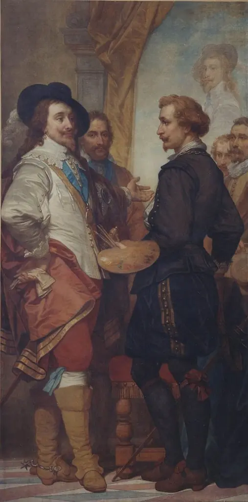 The Painter Anthony van Dyck in London