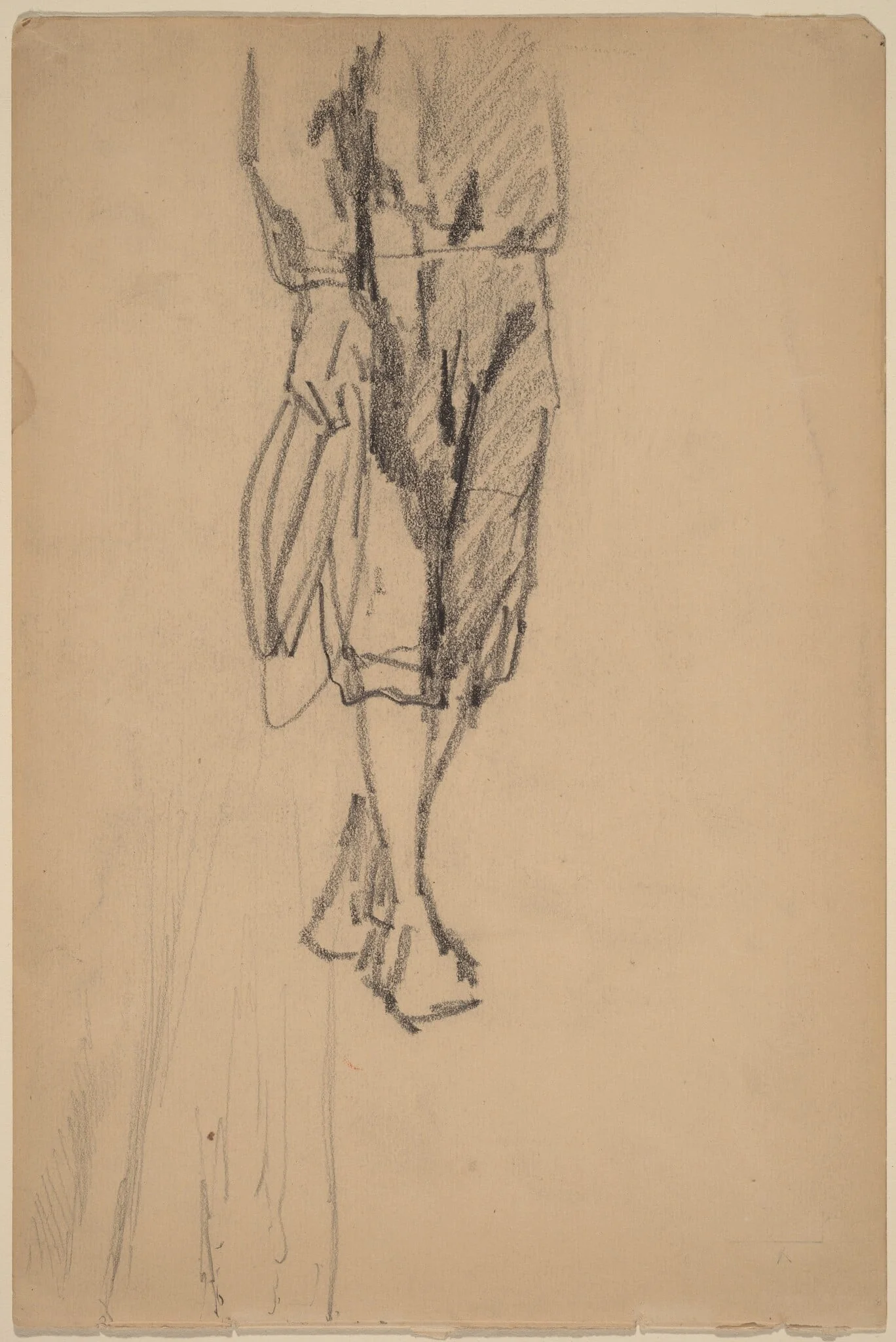 Partial Sketch of a Boy in Knickers