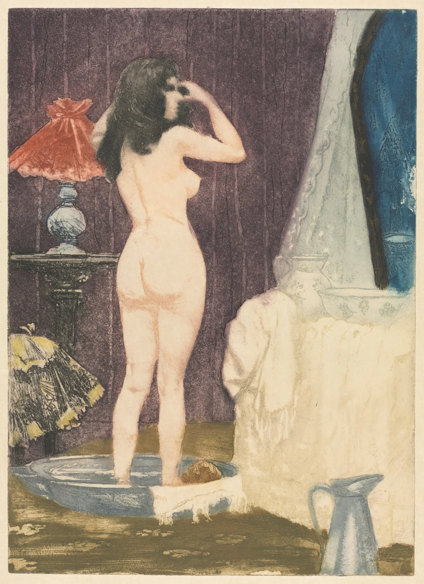 The Dressing Room, by Charles Maurin, 1898