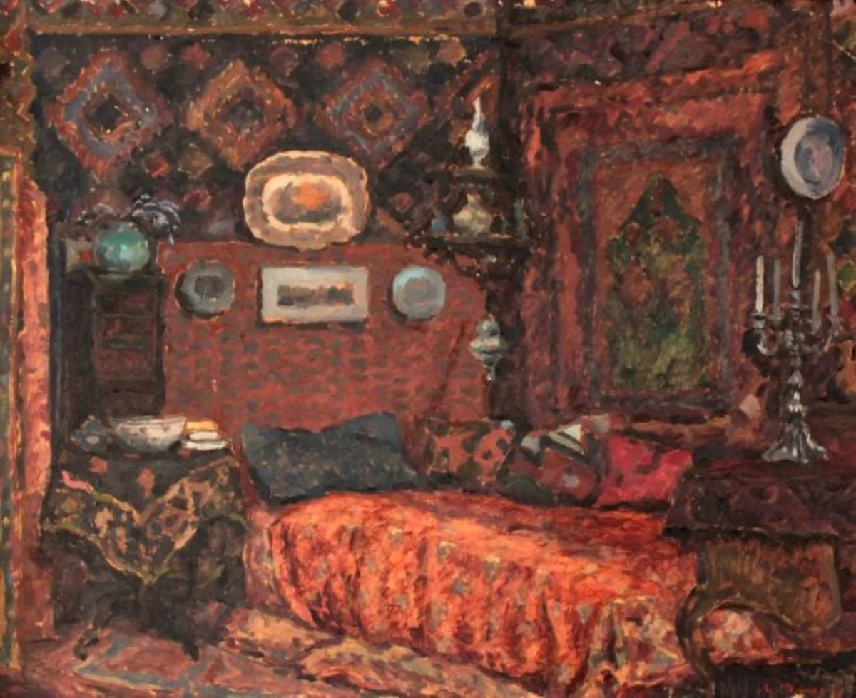 Interior, by Nicolae Dărăscu, unspecified, 1929