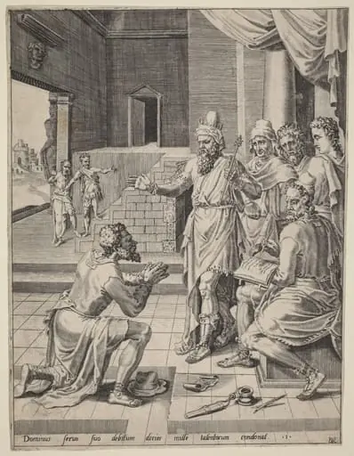 The King Forgiving His Servant His Debt