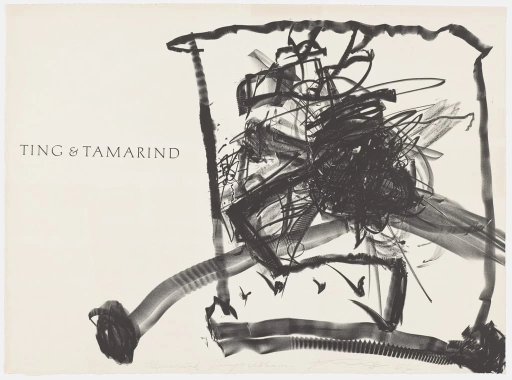 Untitled, by Walasse Ting, ink, 1964