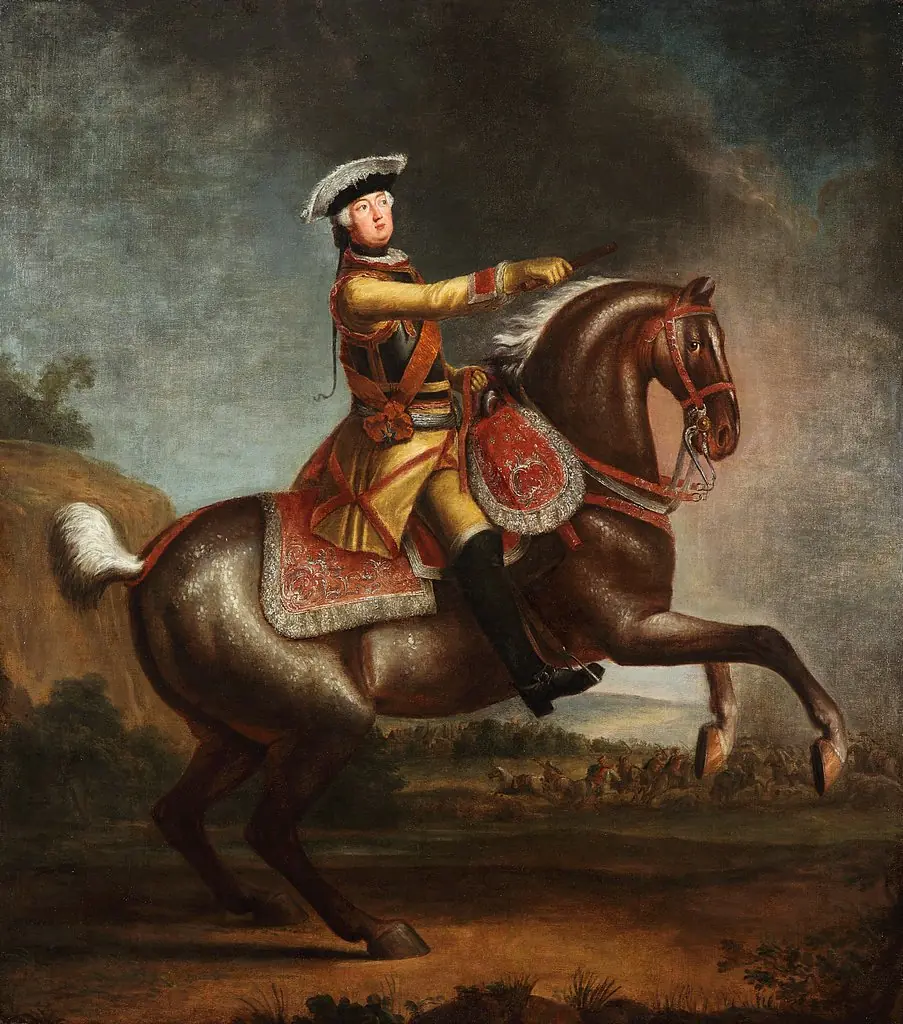 Equestrian Portrait of August Wilhelm, Prince of Prussia