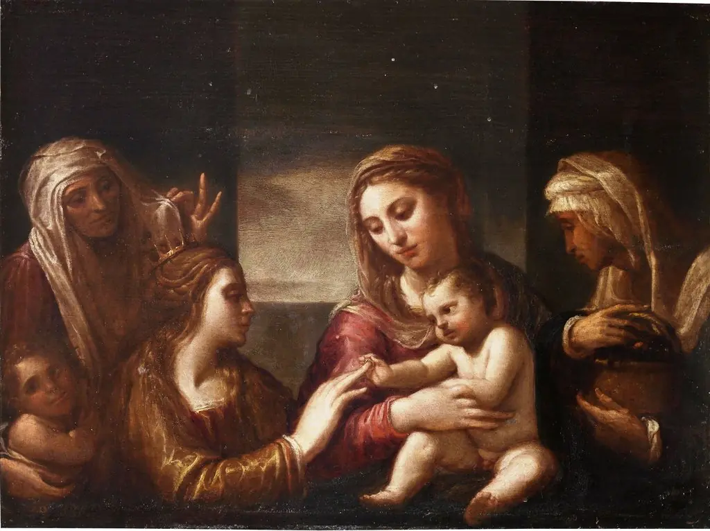The Mystical Betrothal of Saint Catherine