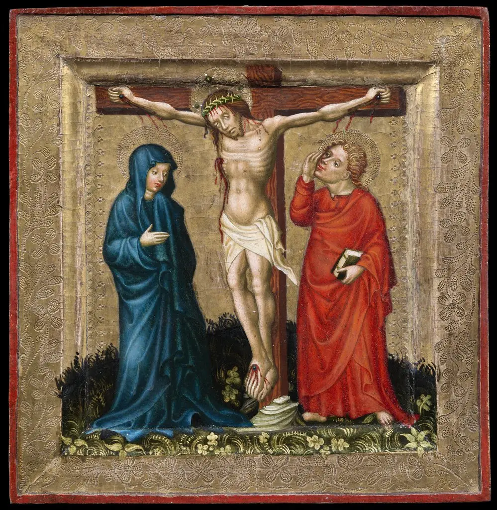Christ on the Cross with the Virgin Mary and John