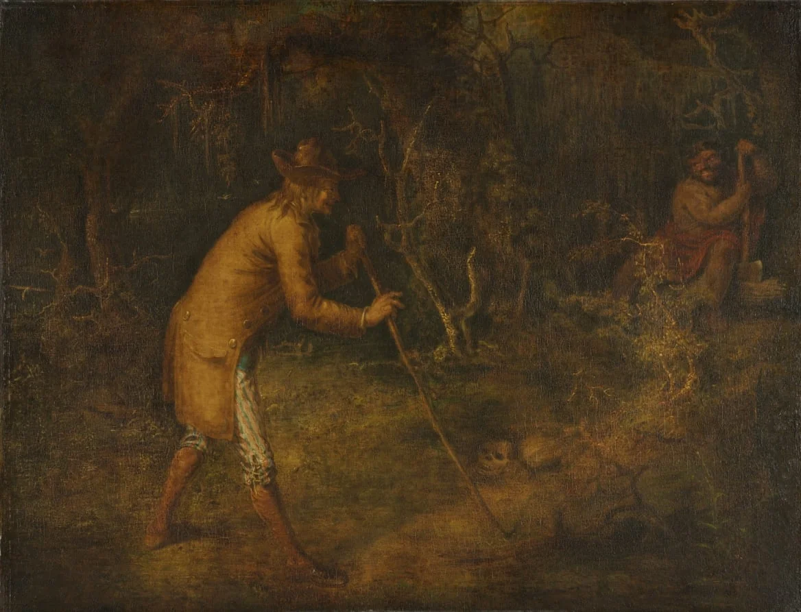The Devil and Tom Walker, by John Quidor, unspecified, 1856