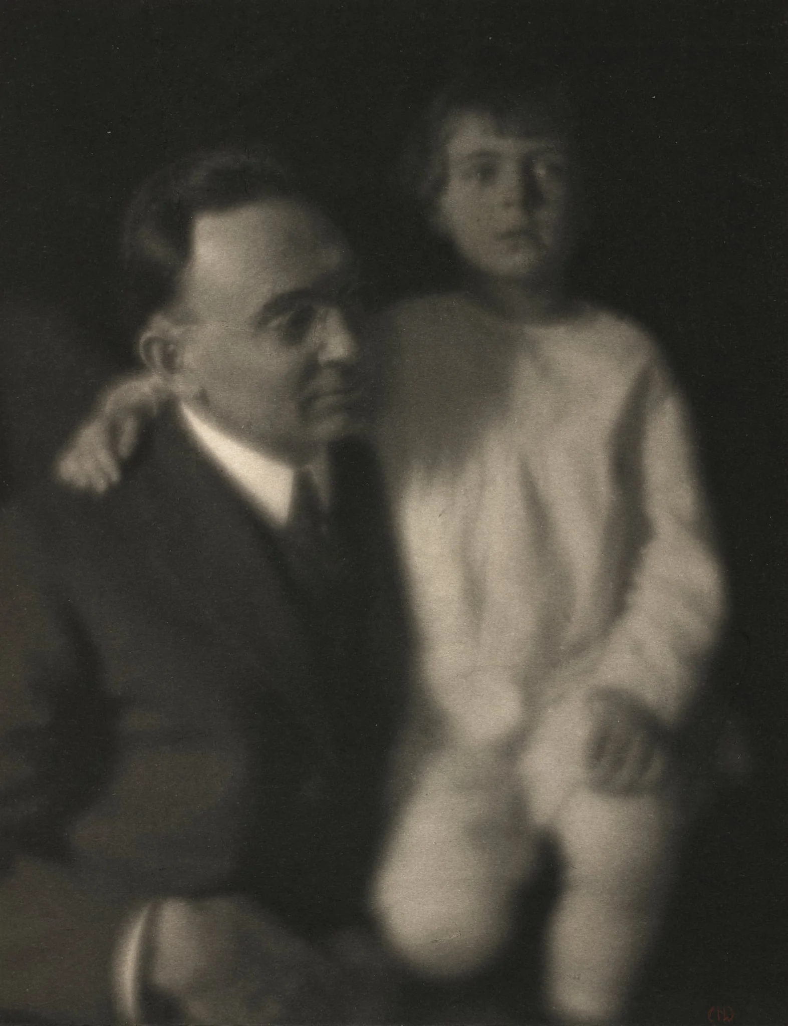 Walter L. Flory and John Flory, by Clarence H. White, 1915